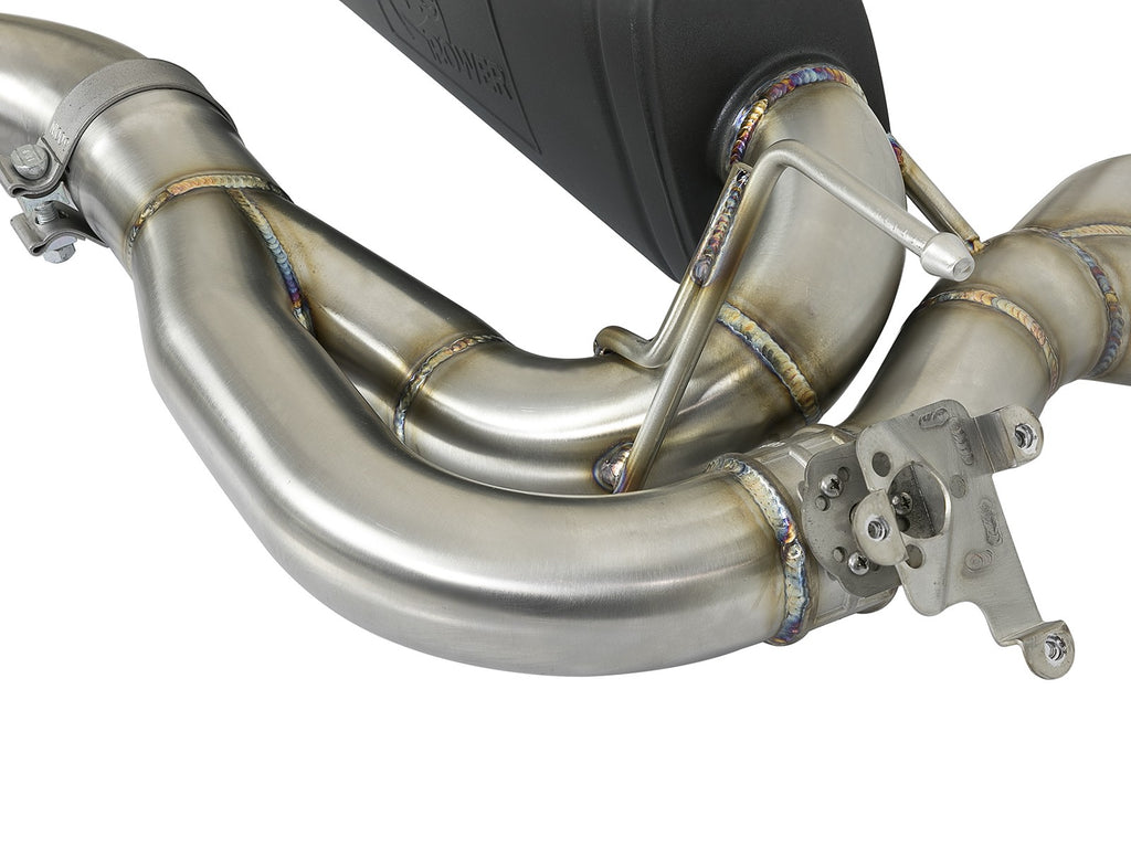 AFE Power MACH Force-Xp 3" to 2-1/2" 304 Stainless Steel Axle-Back Exhaust System 49-36338-1C