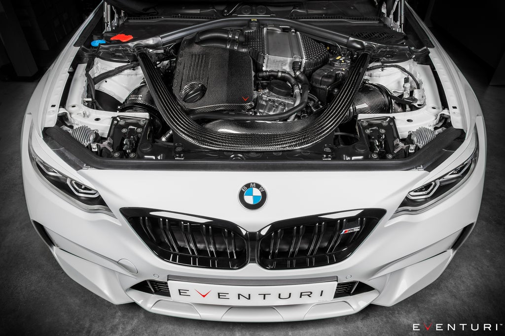 Eventuri BMW F87 M2 Competition / M2 CS S55 Black Carbon Intake System EVE-M2C-CF-INT