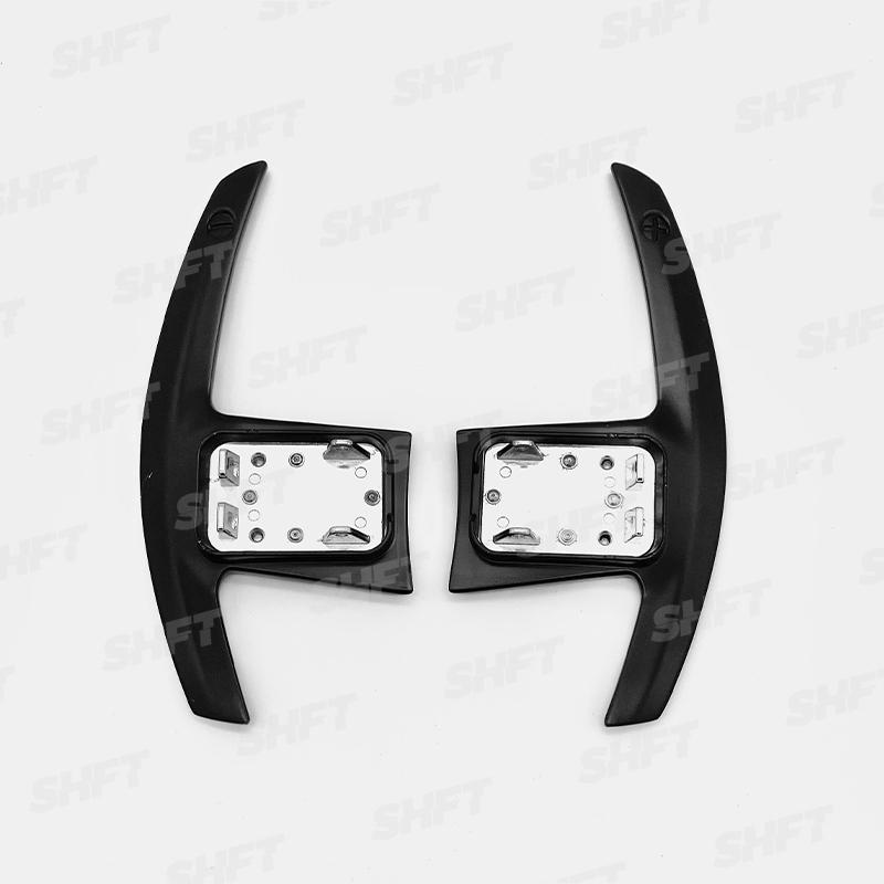 SHFT BMW G SERIES AUTOMATIC PADDLE SHIFTERS IN SILVER OR BLACK ALLOY GXX (G80 M3 G82 M4 F90 M5)