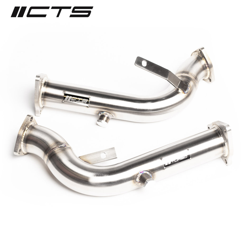 CTS TURBO AUDI 3.0T SUPERCHARGED V6 TEST PIPE SET CTS-EXH-TP-0012