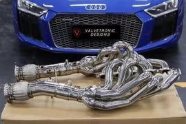 Valvetronic Designs AUDI R8 V10 / LAMBORGHINI GALLARDO LP / LAMBORGHINI HURACAN FREE FLOW HEADERS AUD.LAM.V10.FFH.BR