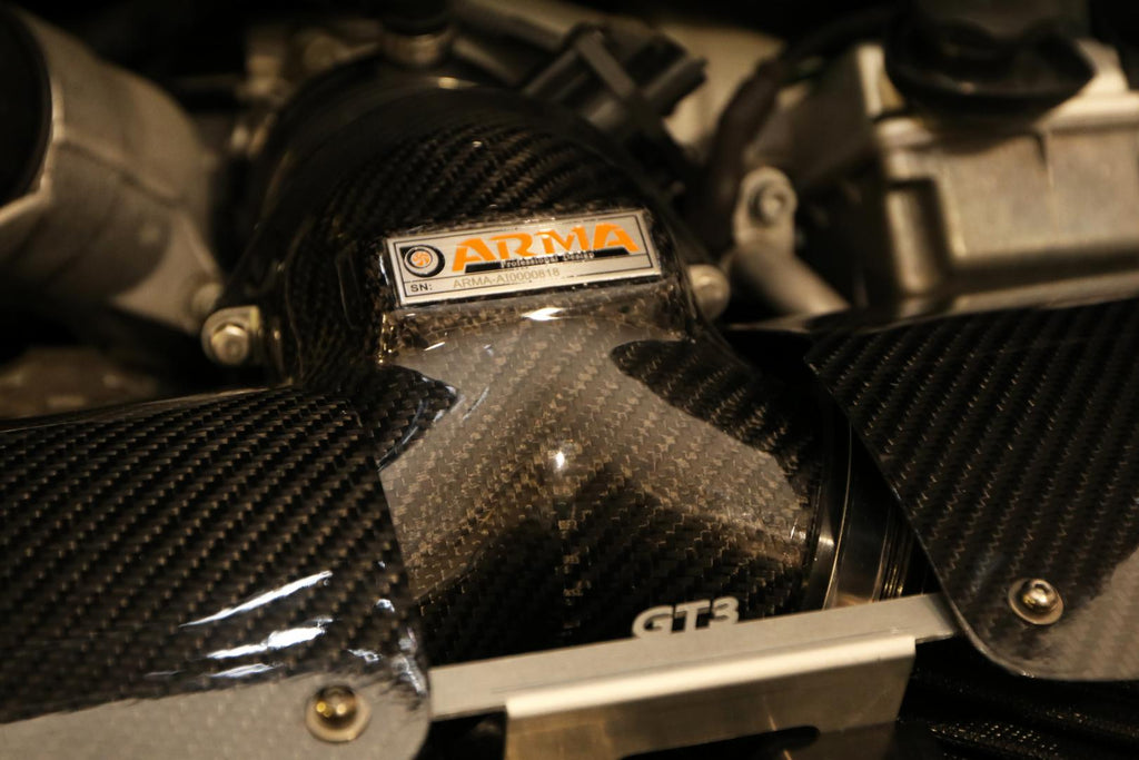 ARMA Speed Porsche 997.2 GT3 Carbon Fiber Cold Air Intake ARMAPORS997-A
