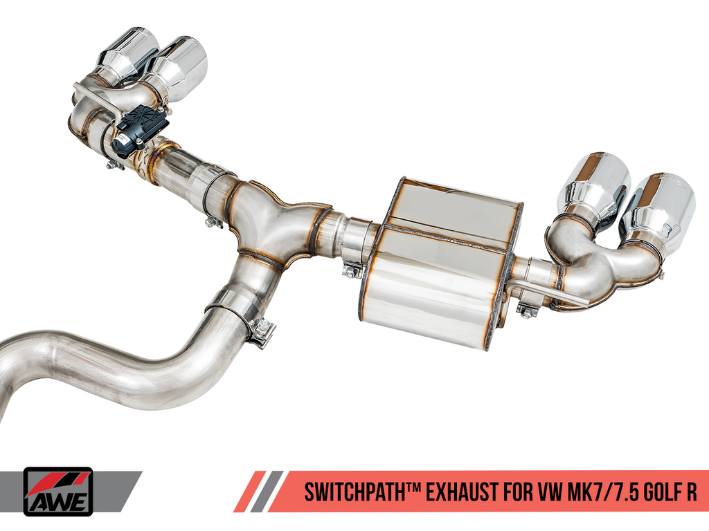 AWE PERFORMANCE EXHAUST SUITE FOR VOLKSWAGEN MK7.5 GOLF R