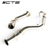 Load image into Gallery viewer, CTS TURBO 3″ STAINLESS STEEL DOWNPIPE BMW S55 F80 F82 F87 M3/M4/M2 COMPETITION CTS-EXH-DP-0025