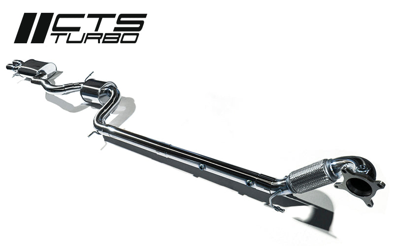 CTS TURBO VW MK6 JETTA 2.0TSI GEN1 3″ TURBO-BACK EXHAUST WITH HIGH-FLOW CAT CTS-EXH-TB-0006-1-CAT