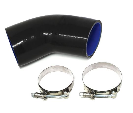 Burger Motorsports N54 / N55 Silicone Charge Pipe Elbow and 2 Clamps