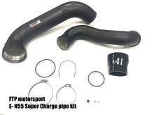 Load image into Gallery viewer, FTP E8X E9X N55 Super Charge pipe kit ( 135i 335i )