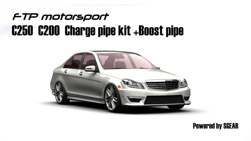 FTP Benz W204 C250 charge pipe kit 1.8T