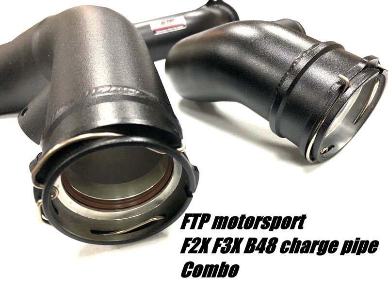 FTP F2X F3X B48 charge pipe combo V2 ( charge pipe+ intake pipe)