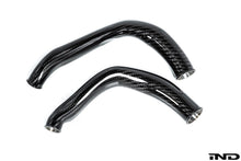 Load image into Gallery viewer, Eventuri BMW F8X M2C M3 M4 S55 Black Carbon Charge Pipe Set EVE-S55-CF-CHG