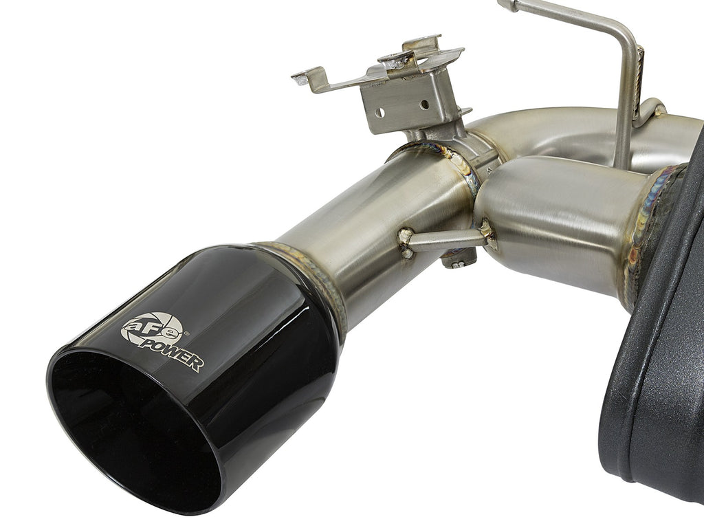 AFE Power MACH Force-Xp 3" to 2-1/2" 304 Stainless Steel Axle-Back Exhaust System 49-36335