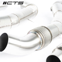 Load image into Gallery viewer, CTS TURBO AUDI C7/C7.5 S6/S7/RS7 4.0T CAST DOWNPIPE RACE SET CTS-EXH-DP-0026