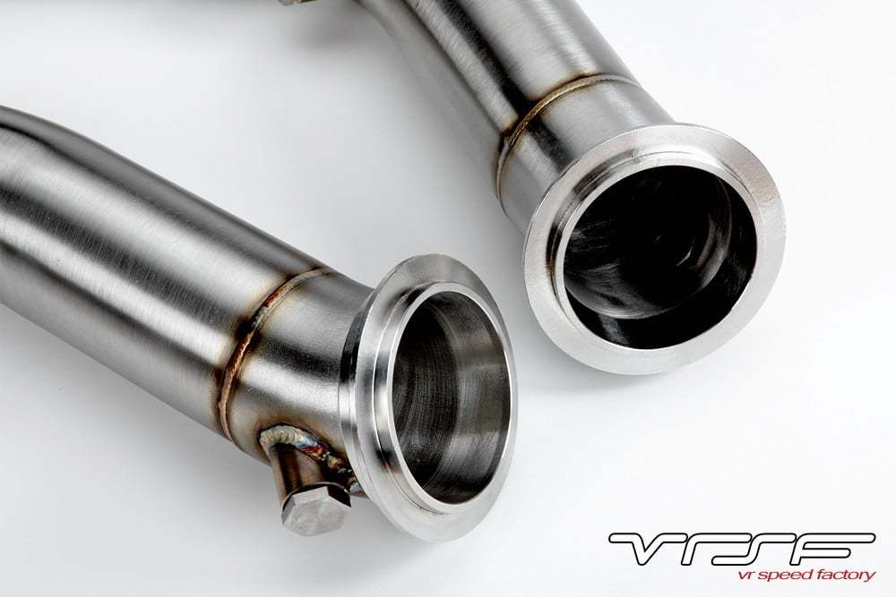 VRSF 3″ Cast Race Downpipes 15-19 BMW M3, M4 & M2 Competition S55 F80 F82 F87 10802010