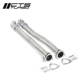 CTS TURBO MK3 TTRS/8V RS3 FACELIFT MID PIPES FOR 8V/8Y AUDI RS3 AND 8S AUDI TTRS CTS-EXH-DP-0027