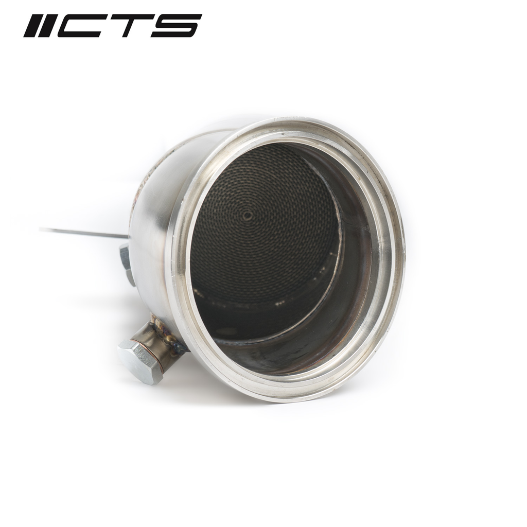 CTS TURBO 4.5″ HIGH-FLOW CAT FOR MK5/A90 2020 TOYOTA SUPRA CTS-EXH-DP-0024-S-CAT