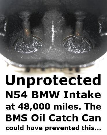 Burger Motorsports BMS Oil Catch Can for N54 BMW 135 335 1M