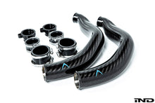 Load image into Gallery viewer, Eventuri BMW F8X M2C M3 M4 S55 Black Carbon Charge Pipe Set EVE-S55-CF-CHG