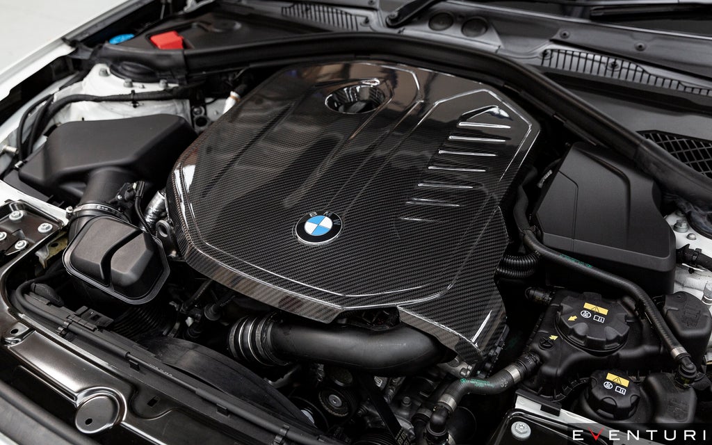 Eventuri BMW B58 Black Carbon Engine Cover EVE-B58F-CF-ENG