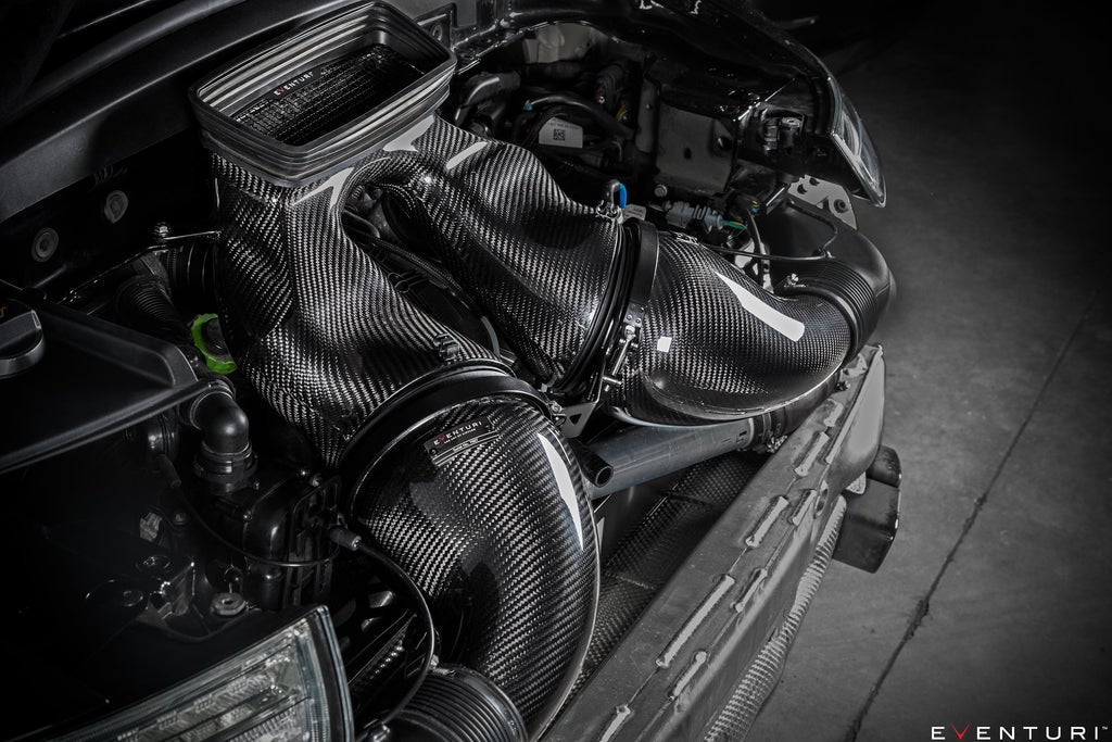 Eventuri Porsche 991 991.2 Turbo / Turbo S Black Carbon Intake System EVE-P991T-INT