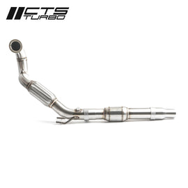 CTS TURBO MK6/MK7 JETTA SE 1.4T, MK7 GOLF 1.4T 3″ DOWNPIPE WITH HIGH-FLOW CAT CTS-EXH-DP-0033-CAT