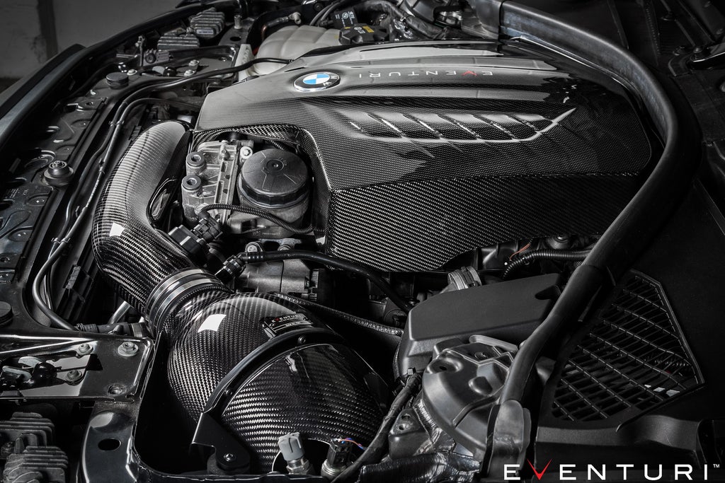 Eventuri BMW F-Chassis N55 Black Carbon Intake System - V2 EVE-N55V2-CF-INT