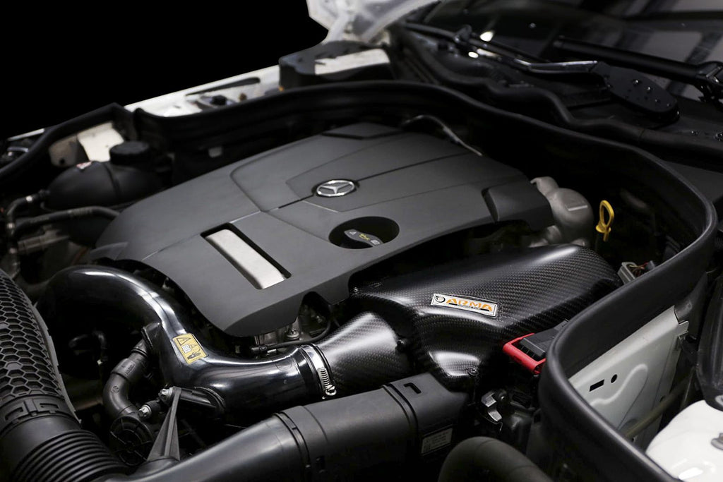 ARMA Speed Mercedes-Benz W212 E200 / E250 / E260 (M274) Carbon fiber Cold Air Intake  ARMABZE250-A