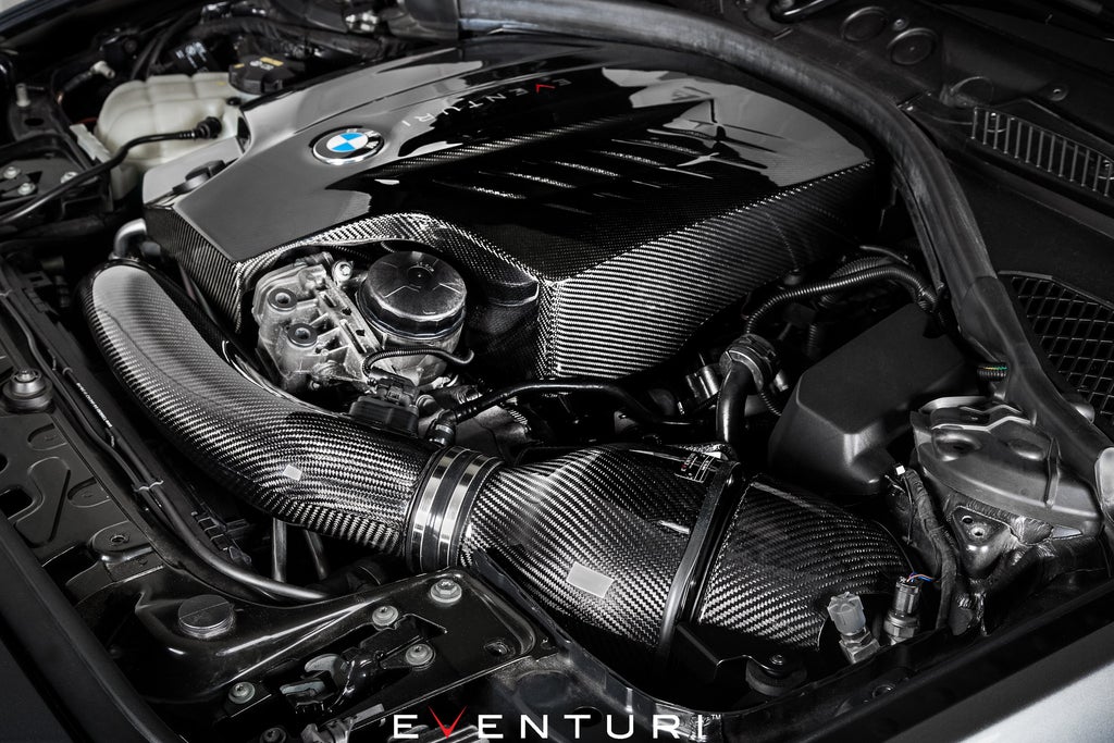 Eventuri BMW F-Chassis N55 Black Carbon Intake System - V2 EVE-N55V2-CF-INT