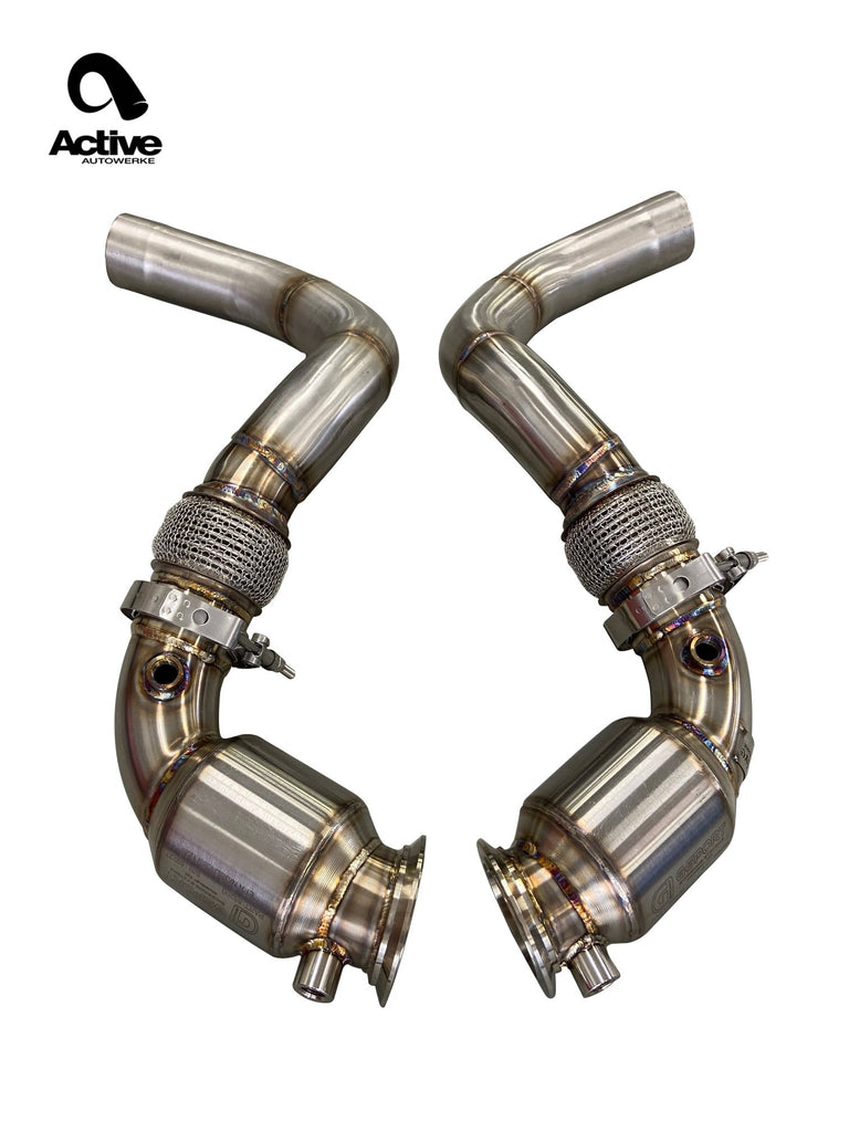Active Autowerke F90 M5/M8 X5M/X6M CATTED DOWNPIPES 11-063