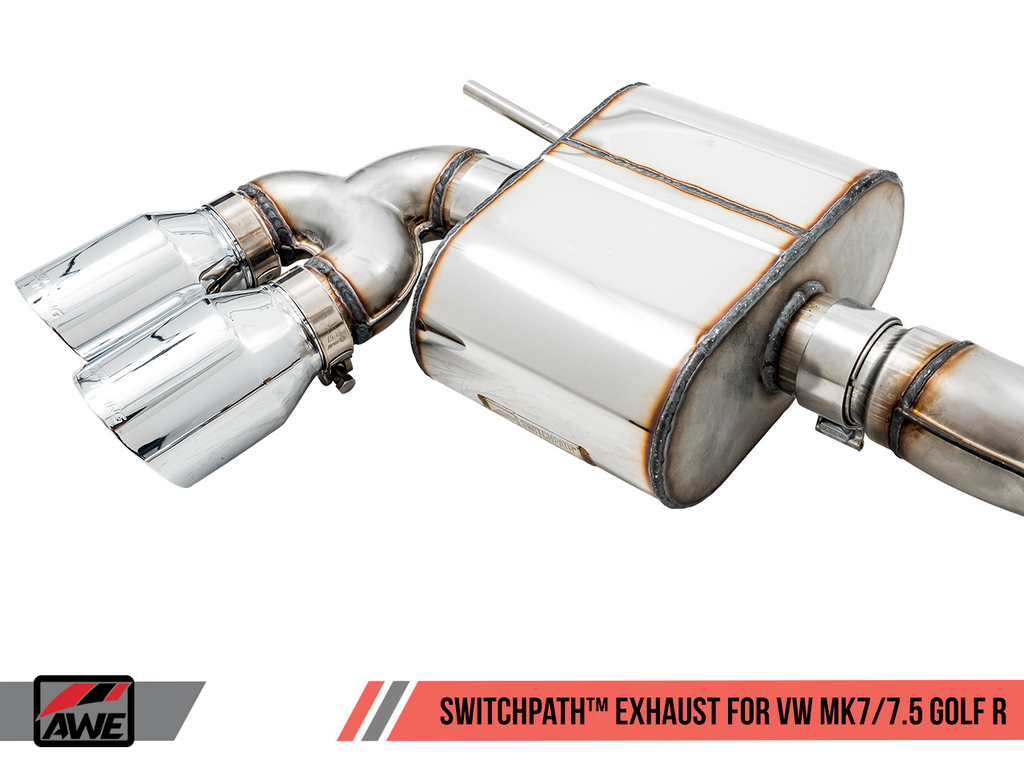 AWE PERFORMANCE EXHAUST SUITE FOR VOLKSWAGEN MK7.5 GOLF R