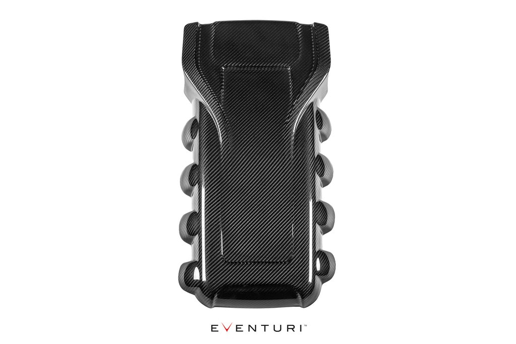 Eventuri Audi B8 RS4 / RS5 Black Carbon Engine Cover EVE-RS5-CF-ENG