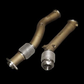Project Gamma BMW X3M | X4M (F97, F89) STAINLESS STEEL CATLESS DOWNPIPES