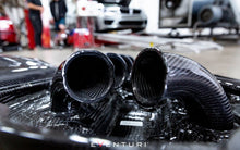 Load image into Gallery viewer, Eventuri BMW E9X M3 S65 Black Carbon Inlet Plenum EVE-E9X-CF-PLM