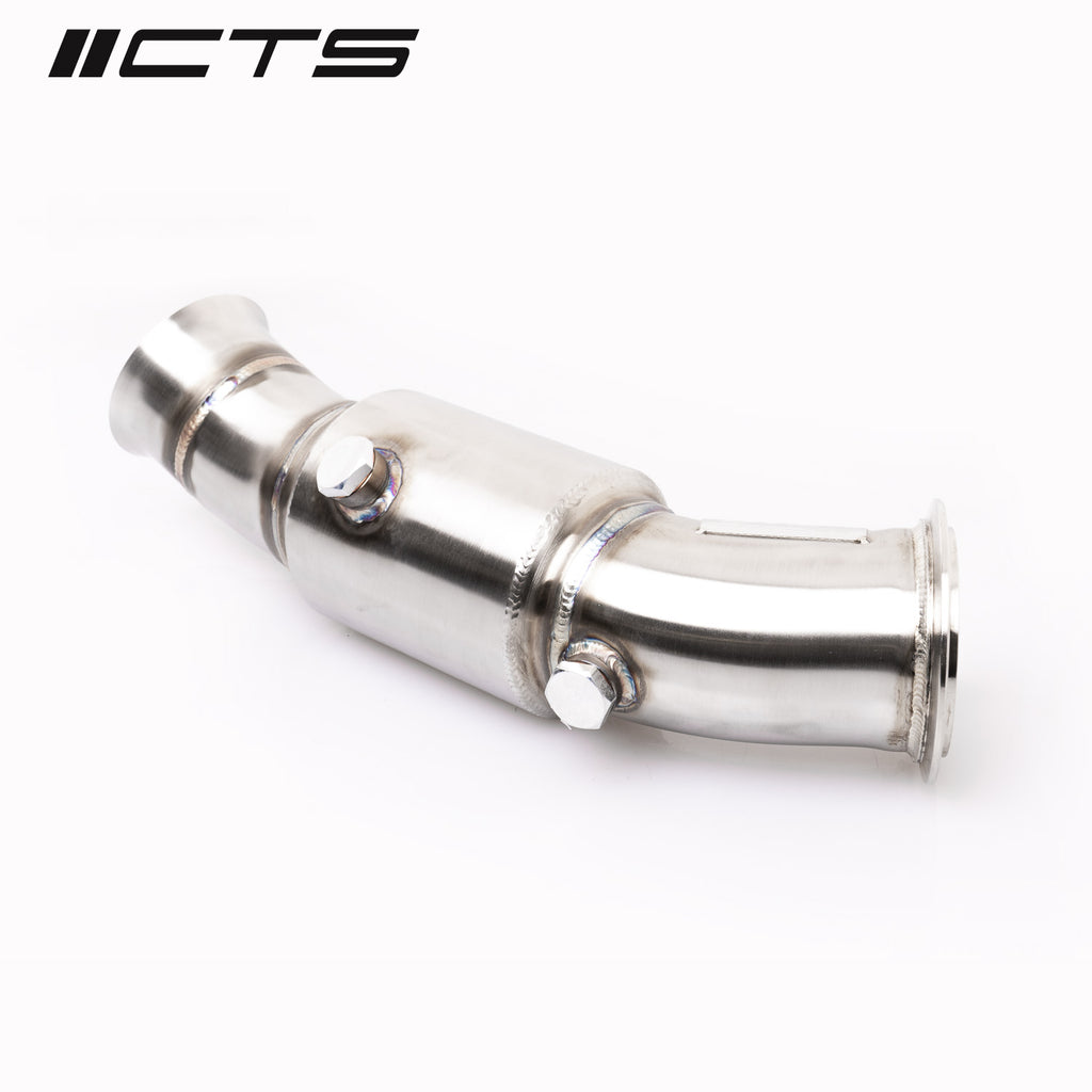 CTS TURBO 3.5″ HIGH-FLOW CAT BMW N55 (PNEUMATIC WASTEGATE) CTS-EXH-DP-0022-CAT