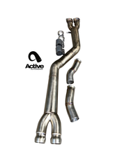Load image into Gallery viewer, ACTIVE AUTOWERKE X3M / X4M SIGNATURE SINGLE MID-PIPE  11-102