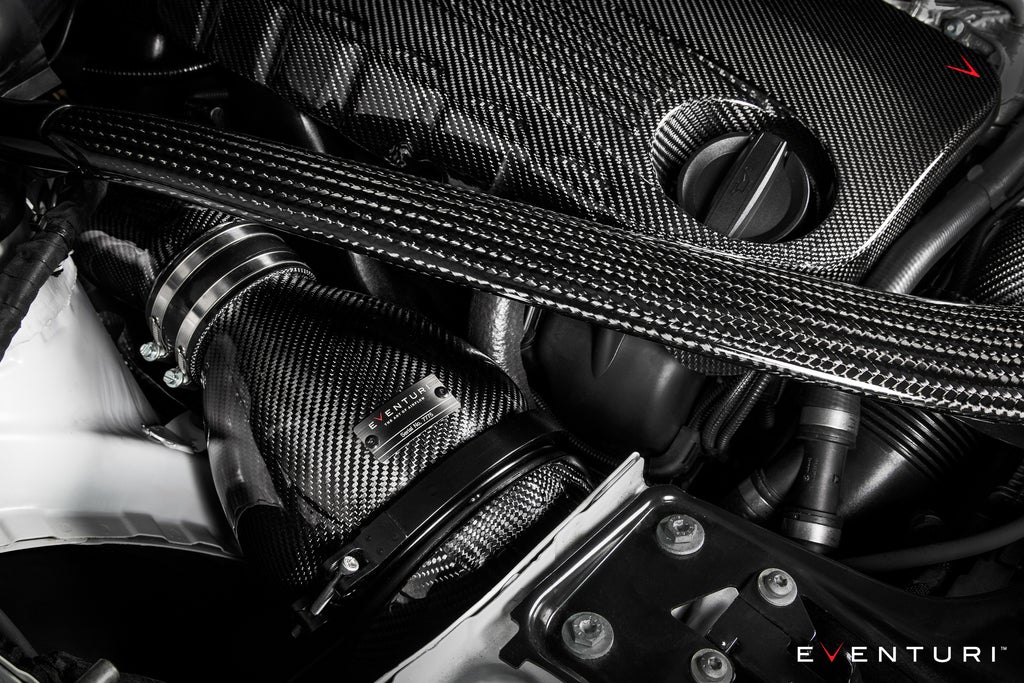 Eventuri BMW F87 M2 Competition / M2 CS S55 Black Carbon Intake System EVE-M2C-CF-INT