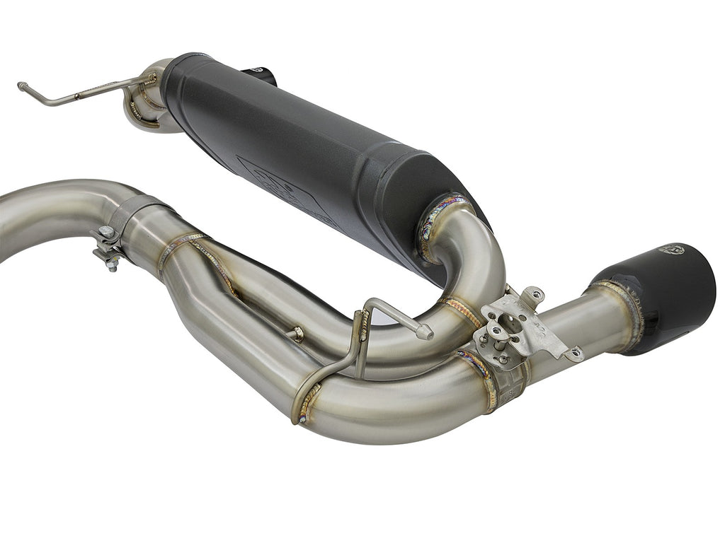 AFE Power MACH Force-Xp 3 IN to 2-1/2 IN 304 Stainless Steel Cat-Back Exhaust System 49-36340-B