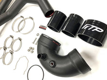 Load image into Gallery viewer, FTP Bright black F8X M3/M4 S55 charge pipe boost pipe combo V2