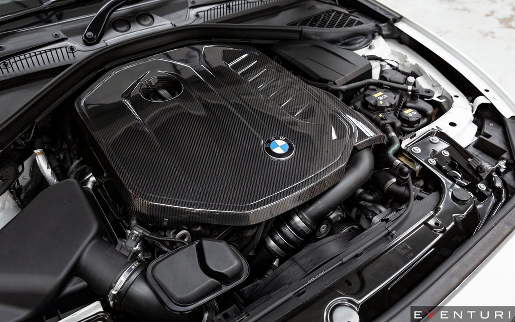 Eventuri BMW B58 Black Carbon Engine Cover EVE-B58F-CF-ENG