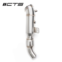 Load image into Gallery viewer, CTS TURBO 4.5″ CATLESS DOWNPIPE FOR MK5/A90 2020 TOYOTA SUPRA CTS-EXH-DP-0024-S