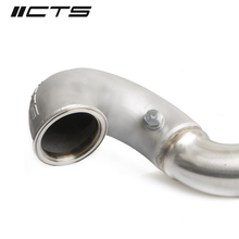 Load image into Gallery viewer, CTS TURBO MQB FWD EXHAUST DOWNPIPE WITH HIGH FLOW CAT (MK7/MK7.5 GOLF, GTI, GLI, A3 FWD) CTS-EXH-DP-0014-CAT