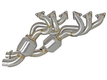 Load image into Gallery viewer, AFE Power Twisted Steel Long Tube Header 304 Stainless Steel w/ Cat 48-36314-HC