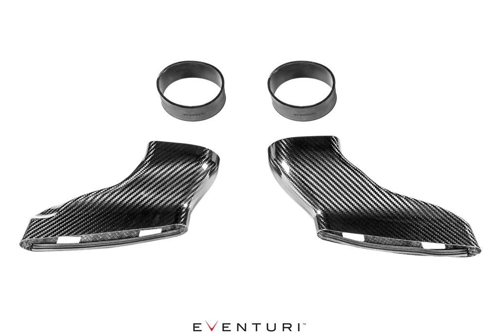 Eventuri Mercedes W205 C63 / C63S AMG Black Carbon V2 Duct Upgrade Kit For V1  EVE-C63S-DCT