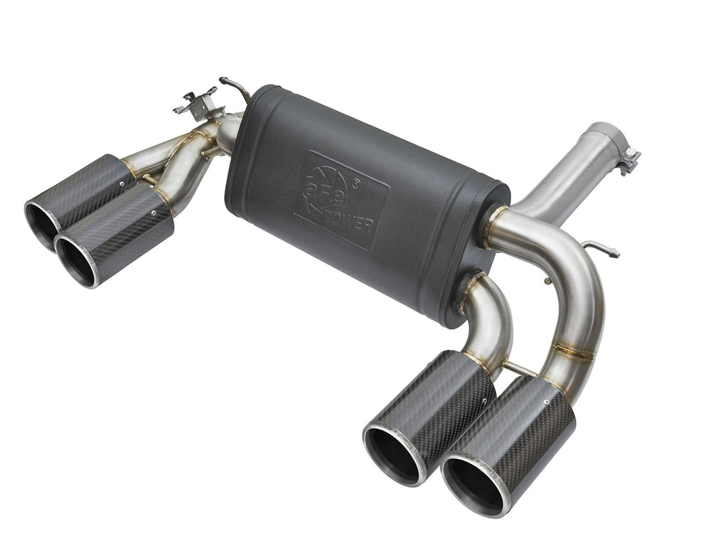 AFE Power MACH Force-Xp 3" to 2-1/2" 304 Stainless Steel Axle-Back Exhaust System 49-36333-C