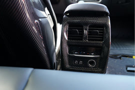 Dinmann G8X M3 & M4 - Carbon Fiber Center Console TOP back covers 2 PCS