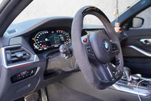 Load image into Gallery viewer, Dinmann G8X M3 &amp; M4 - Steering Wheel Column Carbon Fiber OEM Replacement