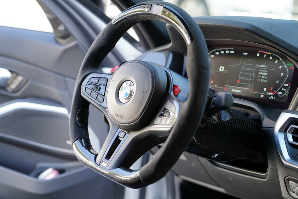 Dinmann G8X M3 & M4 - Carbon Fiber Steering Wheel ($1200 CORE REFUND INCLUDED READ DESCRIPTION)