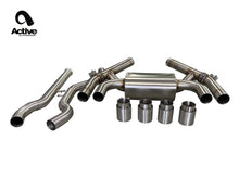 Load image into Gallery viewer, Active Autowerke G80 M3 AND G82 M4 VALVED REAR AXLE-BACK EXHAUST 11-086